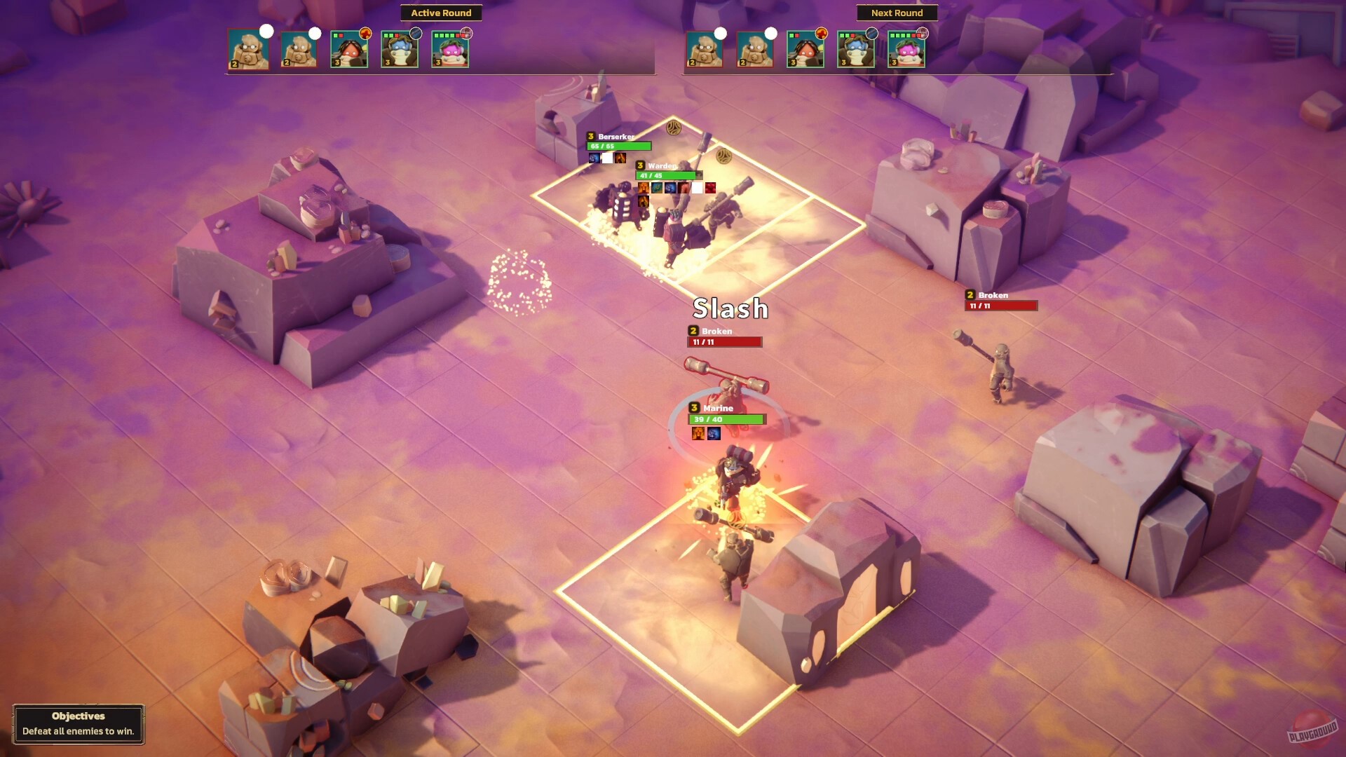 Скриншот из игры Dunebound Tactics - 3