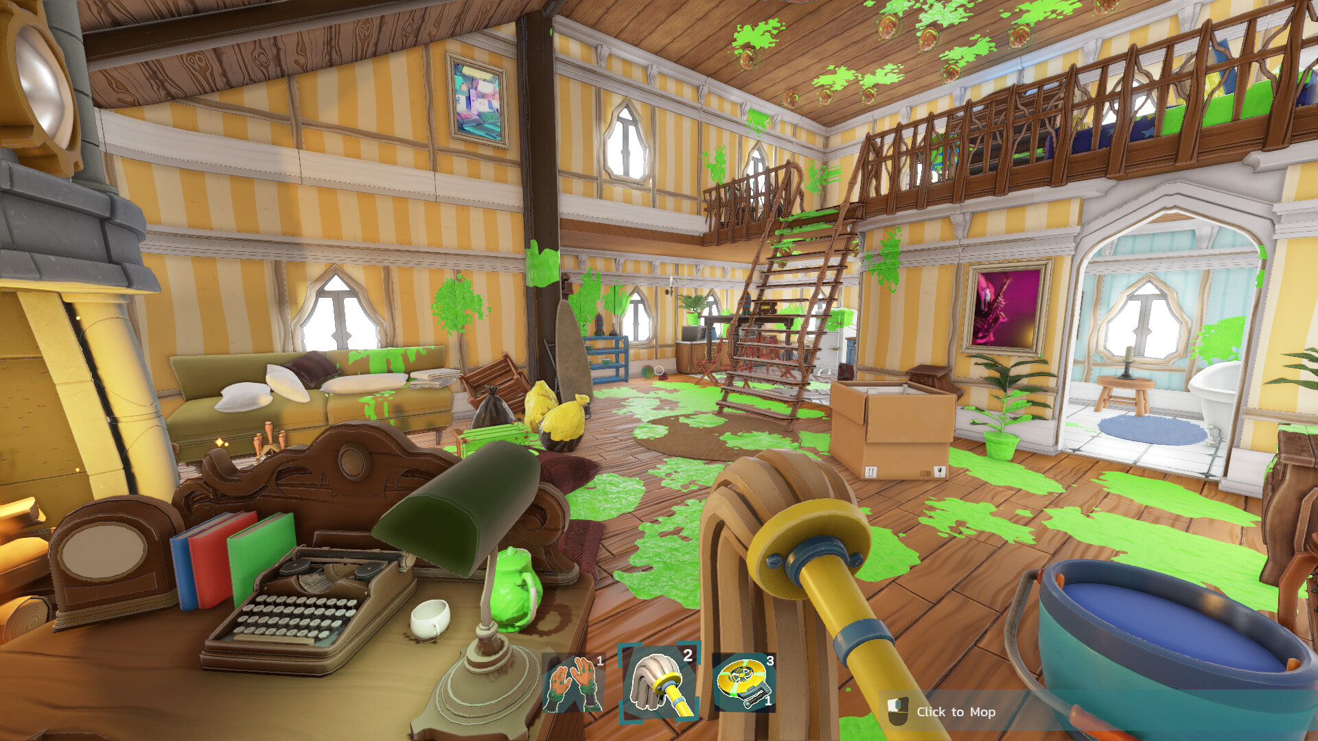 Скриншот из игры Monster Mop Up - 25