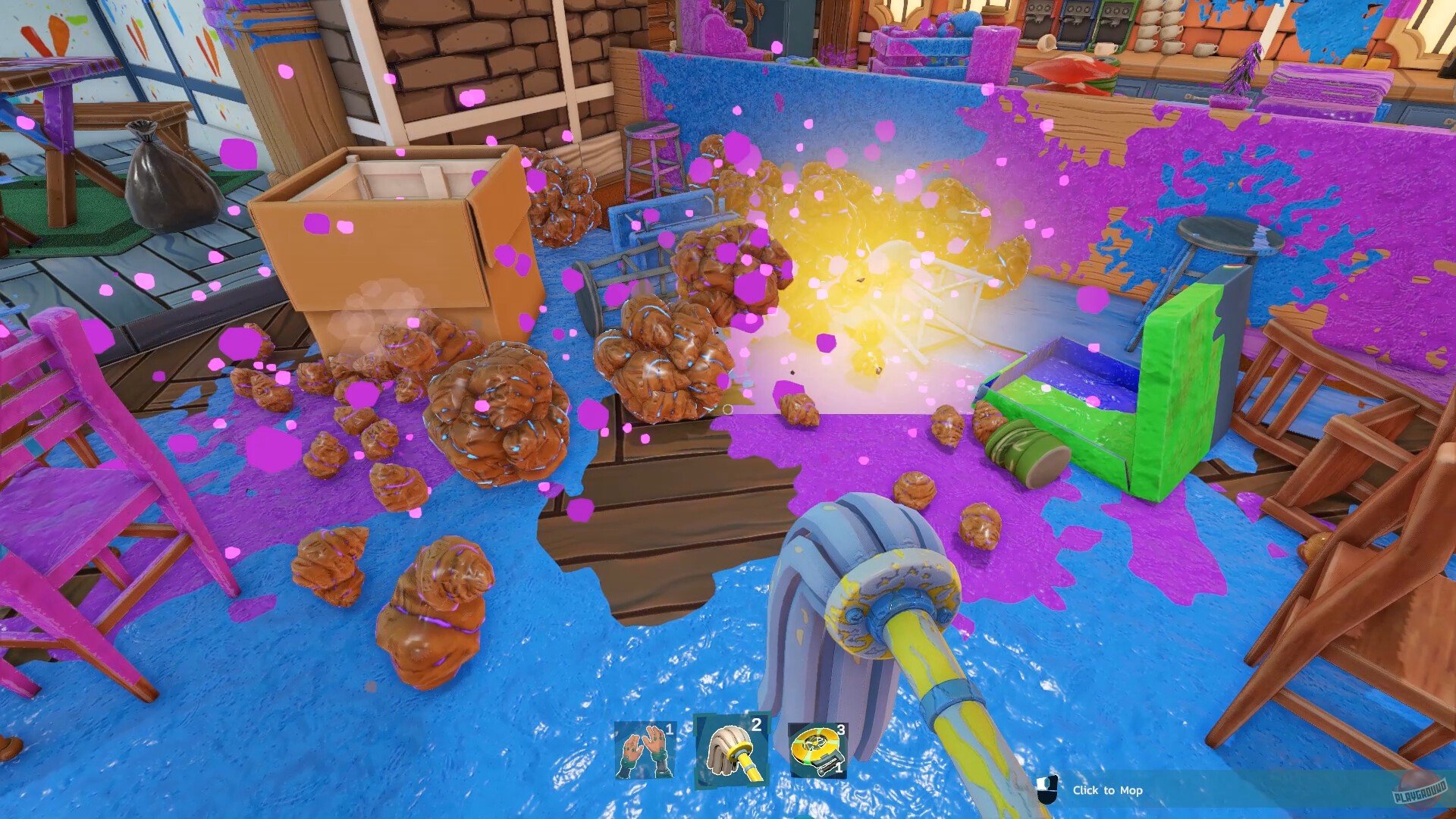 Скриншот из игры Monster Mop Up - 24