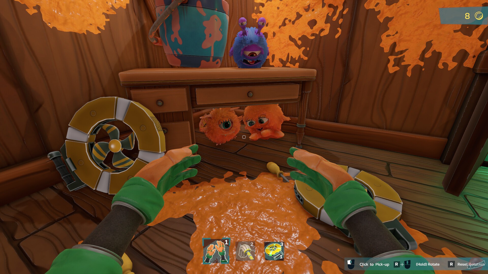 Скриншот из игры Monster Mop Up - 3
