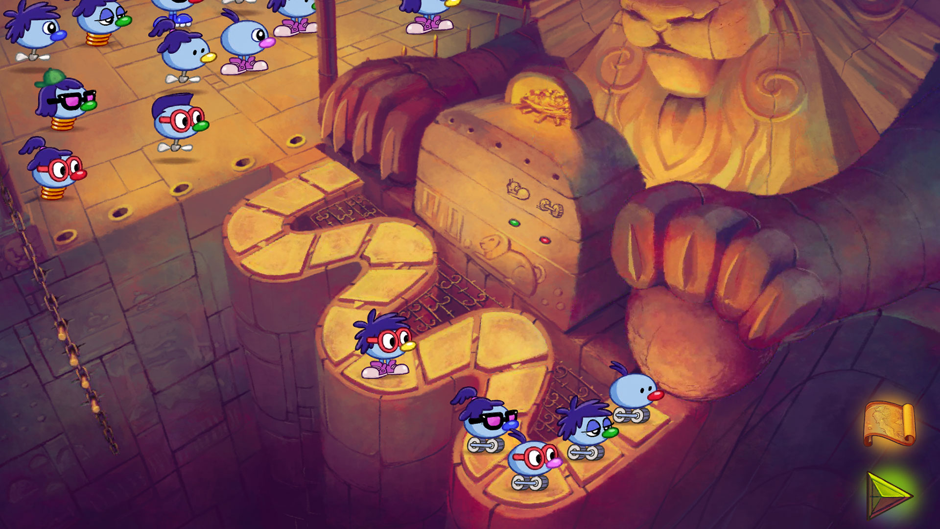 Скриншот из игры Zoombinis - 9