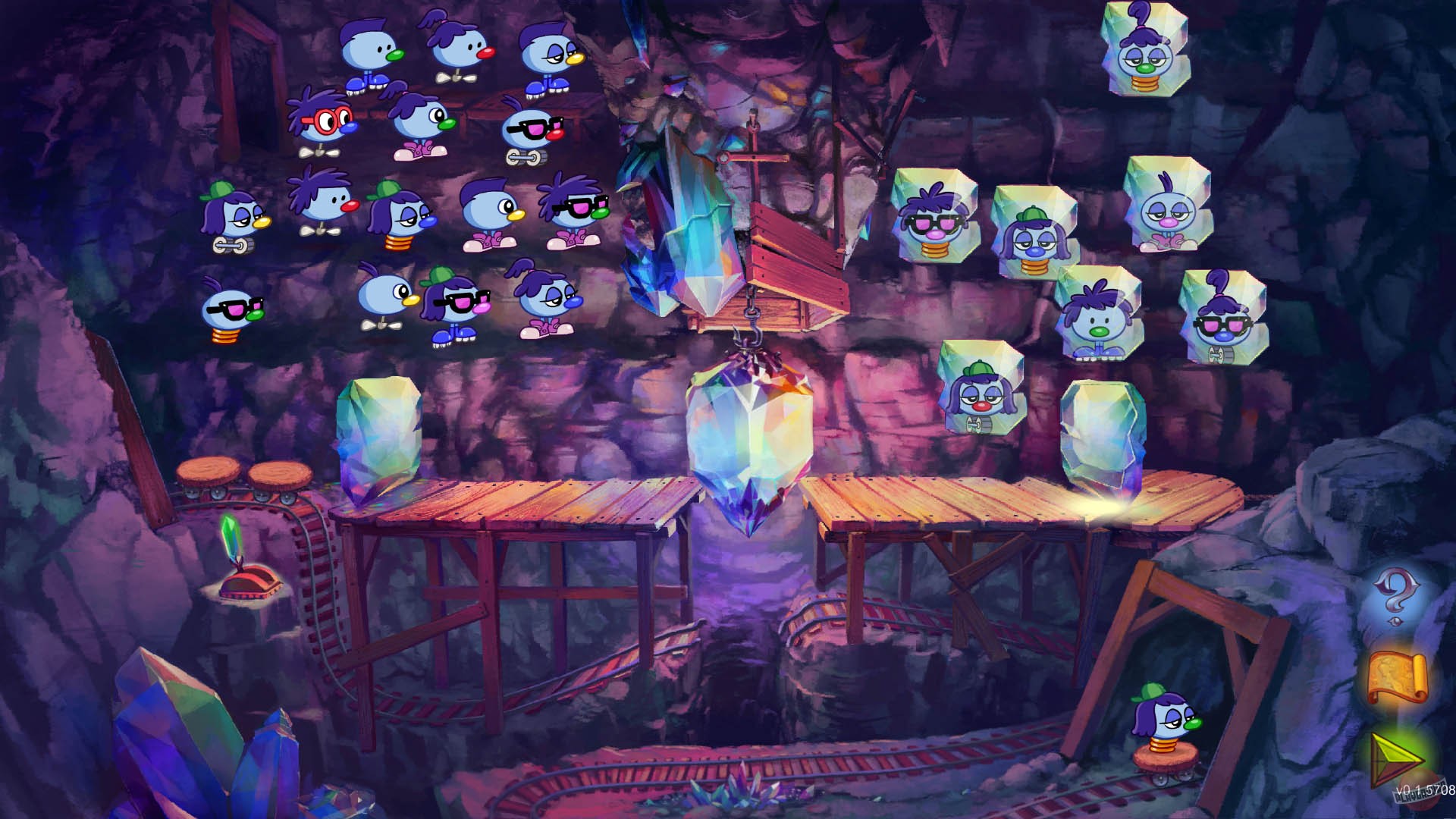 Скриншот из игры Zoombinis - 2