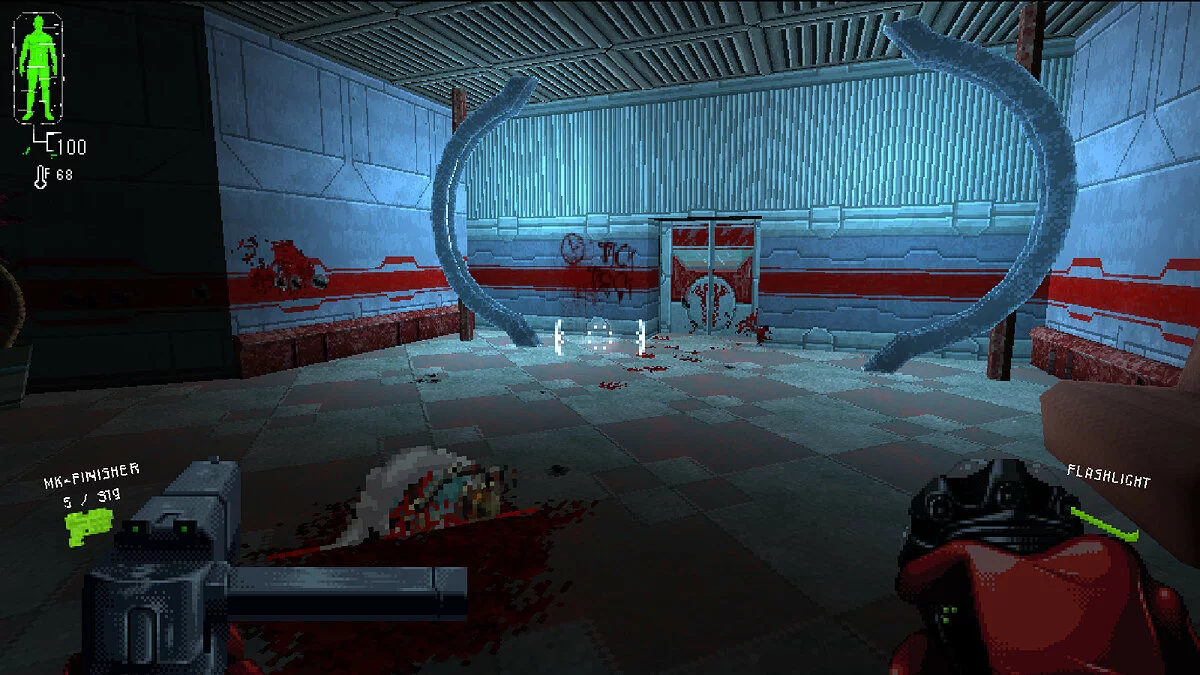 Скриншот из игры Hyperviolent - 1