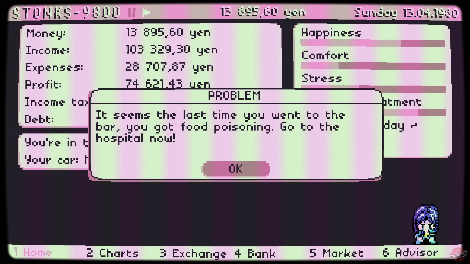 Скриншот из игры STONKS-9800: Stock Market Simulator - 2