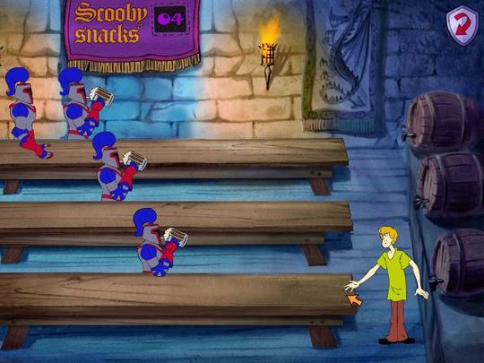 Скриншот из игры Scooby-Doo: Phantom of the Knight - 1
