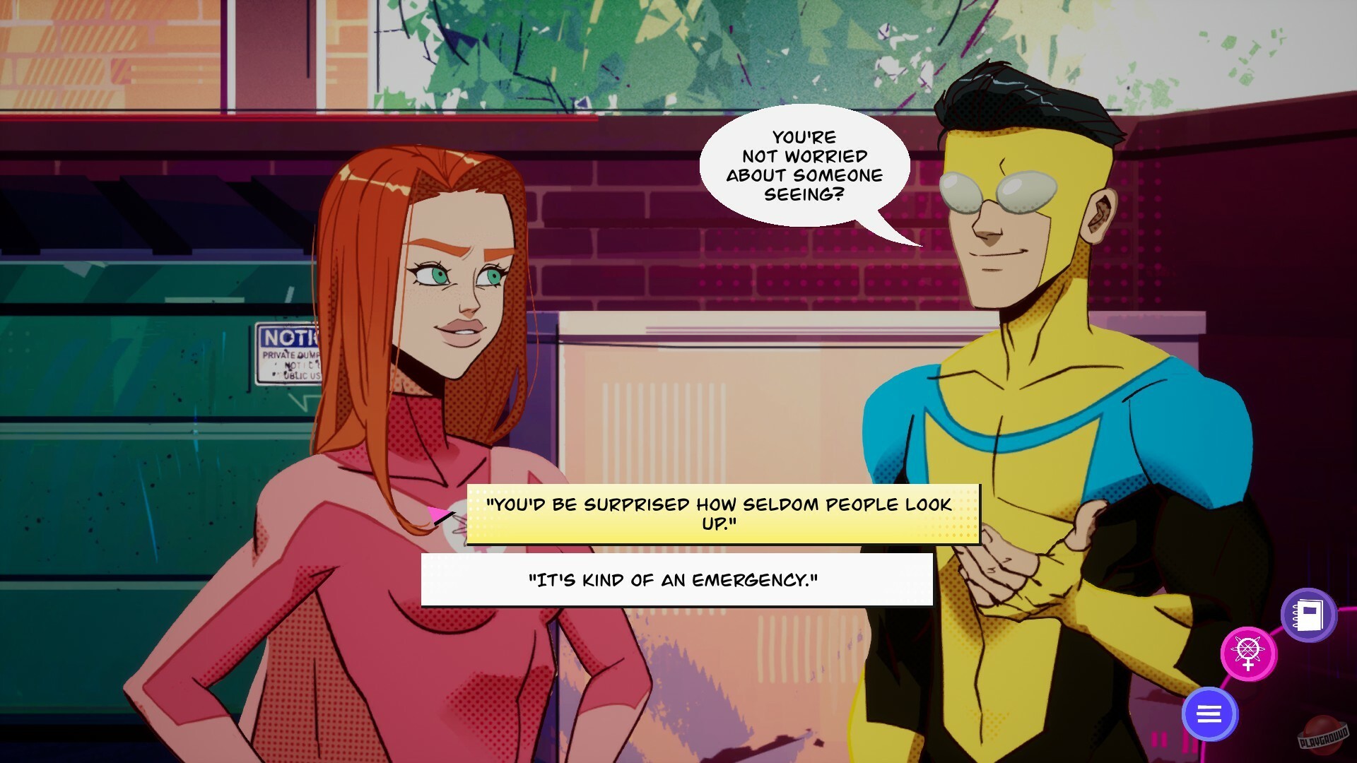 Скриншот из игры Invincible Presents: Atom Eve - 18