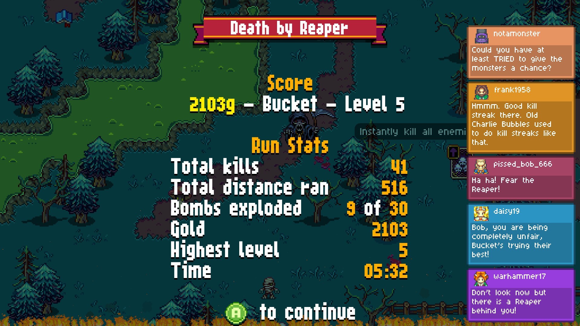 Скриншот из игры Death By Scrolling - 5