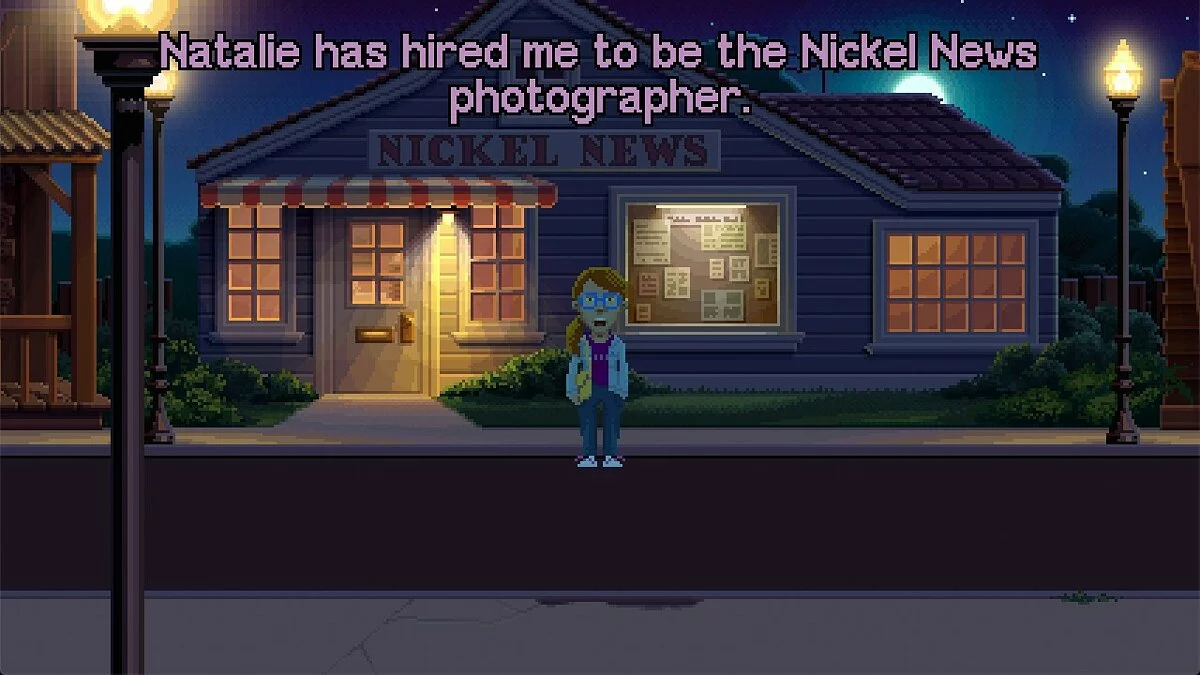 Скриншот из игры Delores: A Thimbleweed Park Mini-Adventure - 9