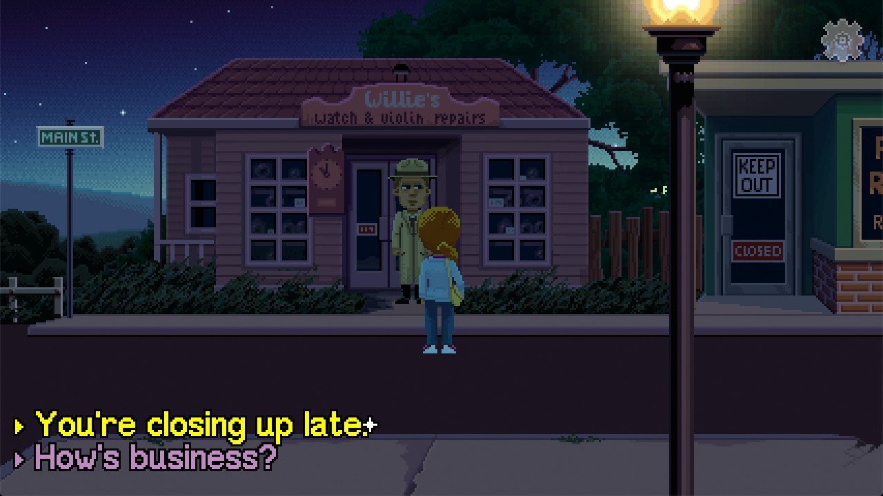 Скриншот из игры Delores: A Thimbleweed Park Mini-Adventure - 5