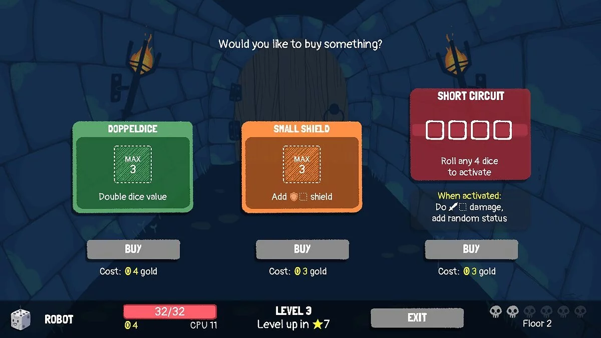 Скриншот из игры Dicey Dungeons - 26