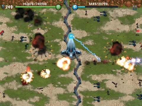 Скриншот из игры Tesla Wars - 3