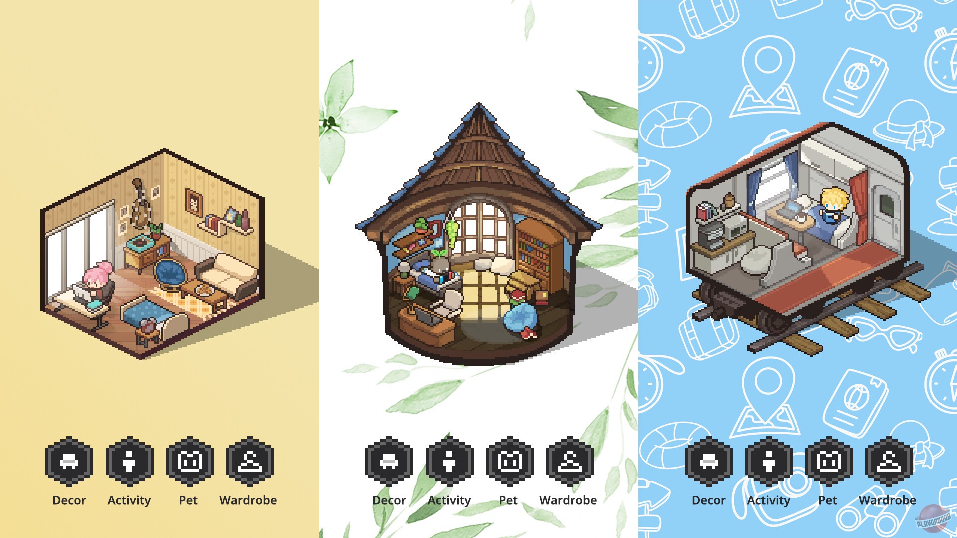 Скриншот из игры Mini Cozy Room: Lo-Fi - 1