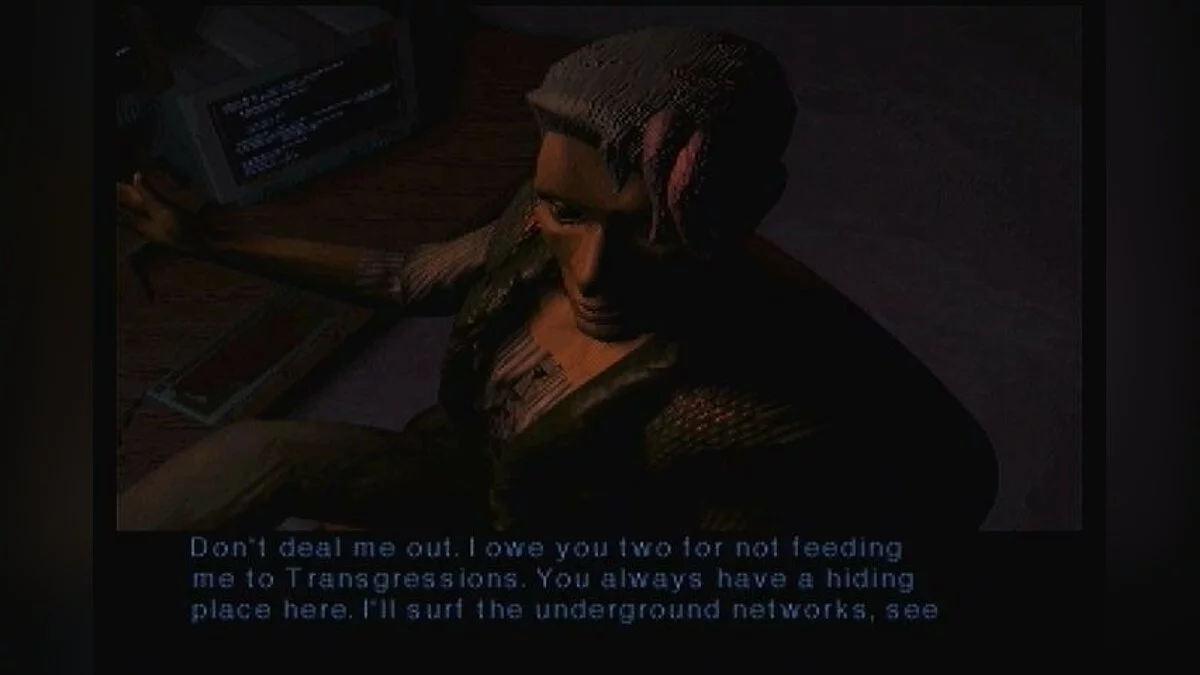 Скриншот из игры Hell: A Cyberpunk Thriller - 6