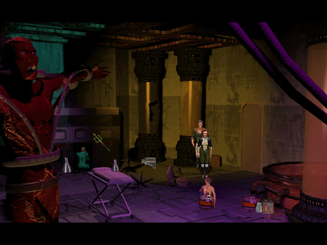 Скриншот из игры Hell: A Cyberpunk Thriller - 26