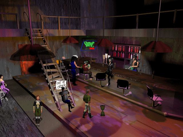 Скриншот из игры Hell: A Cyberpunk Thriller - 12