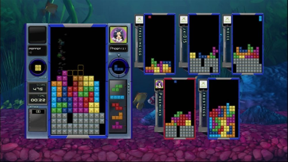 Скриншот из игры Tetris Splash - 2