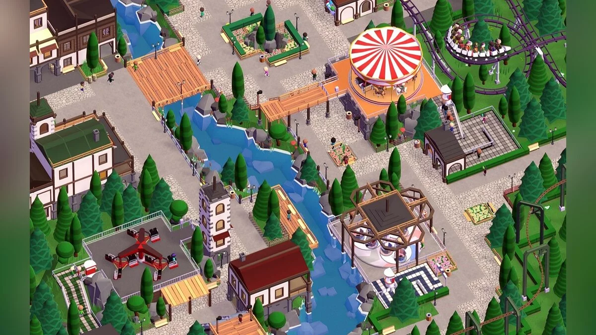 Скриншот из игры Parkitect - 29