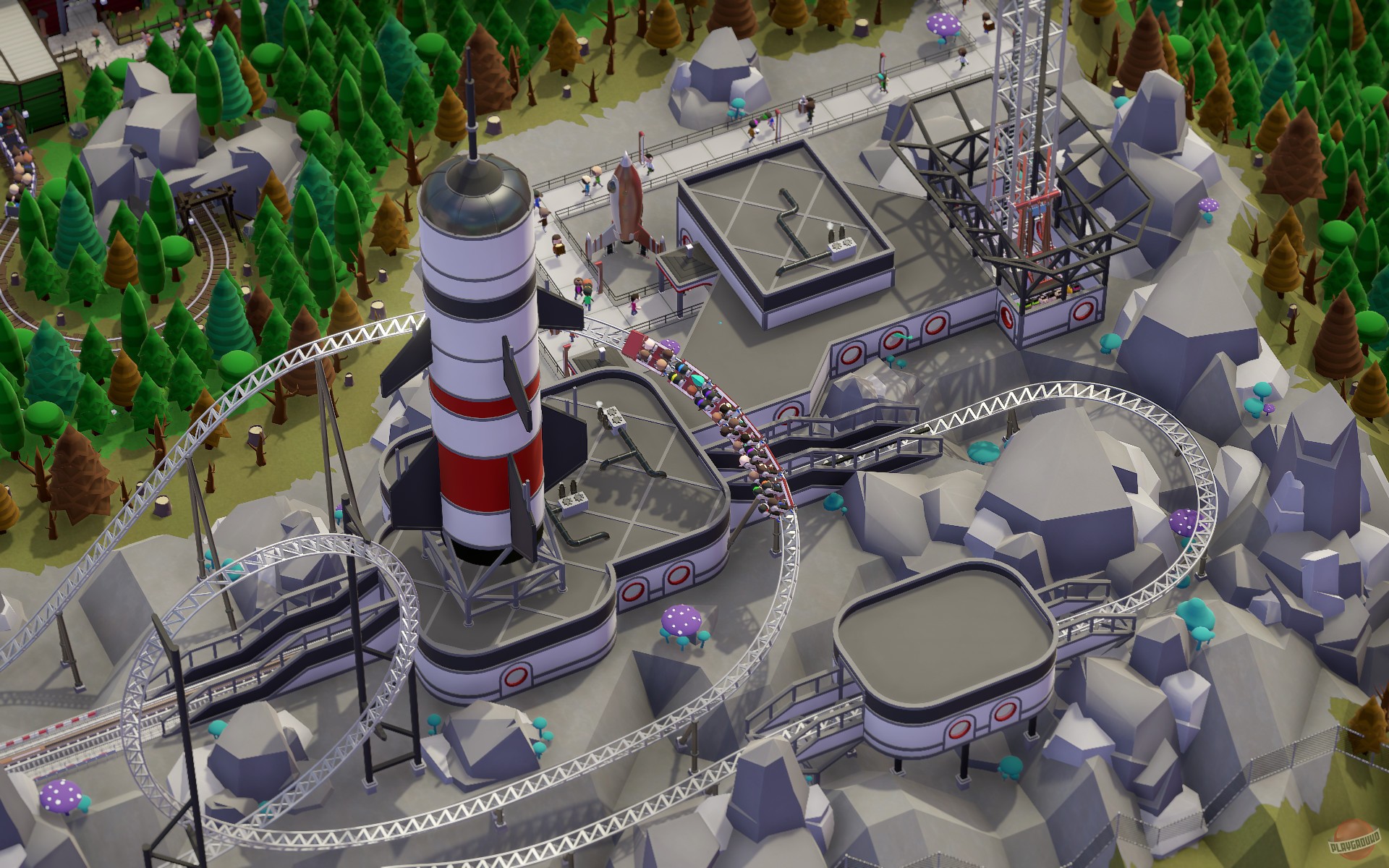 Скриншот из игры Parkitect - 34