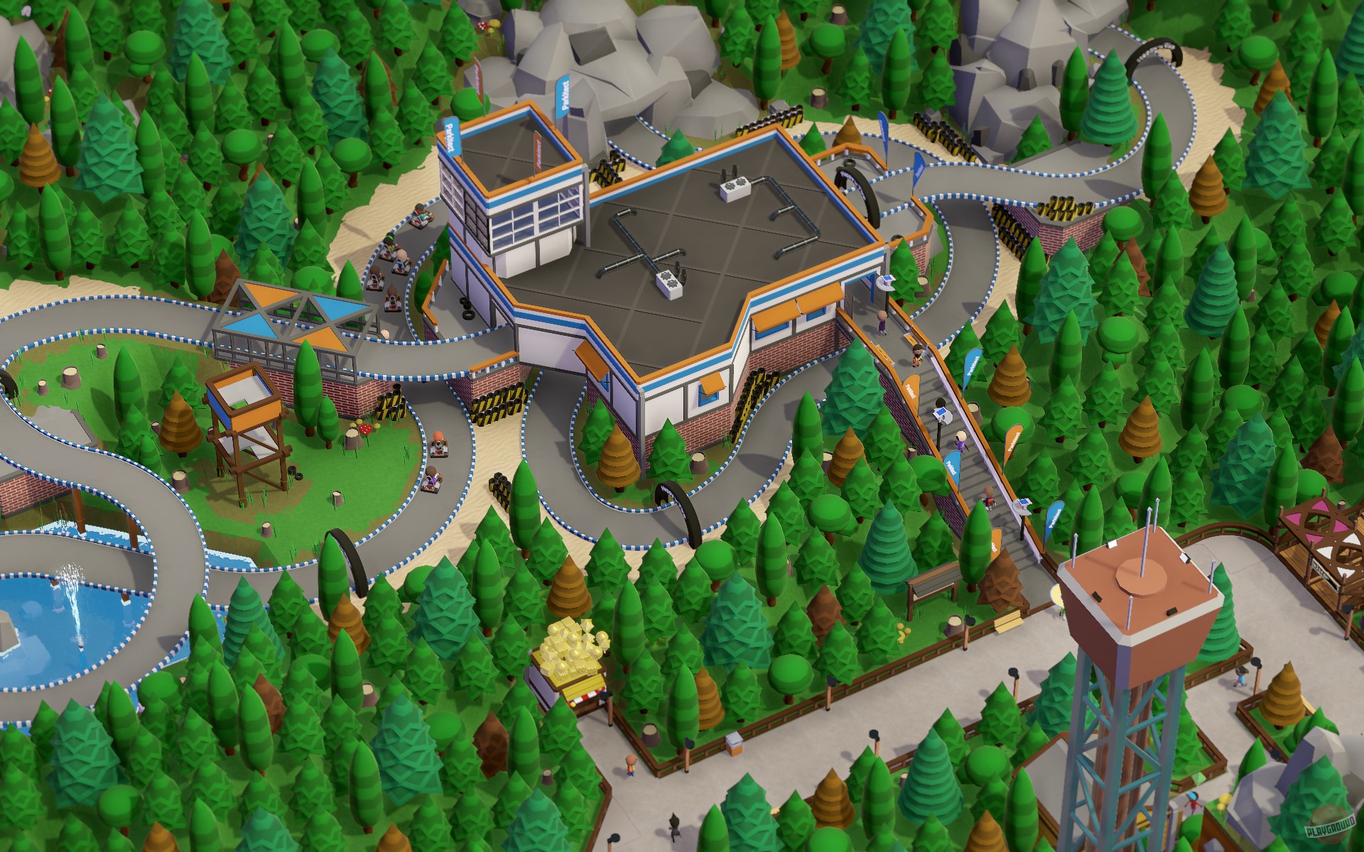 Скриншот из игры Parkitect - 40
