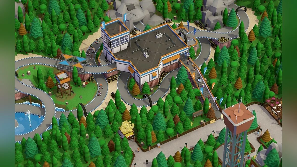 Скриншот из игры Parkitect - 42