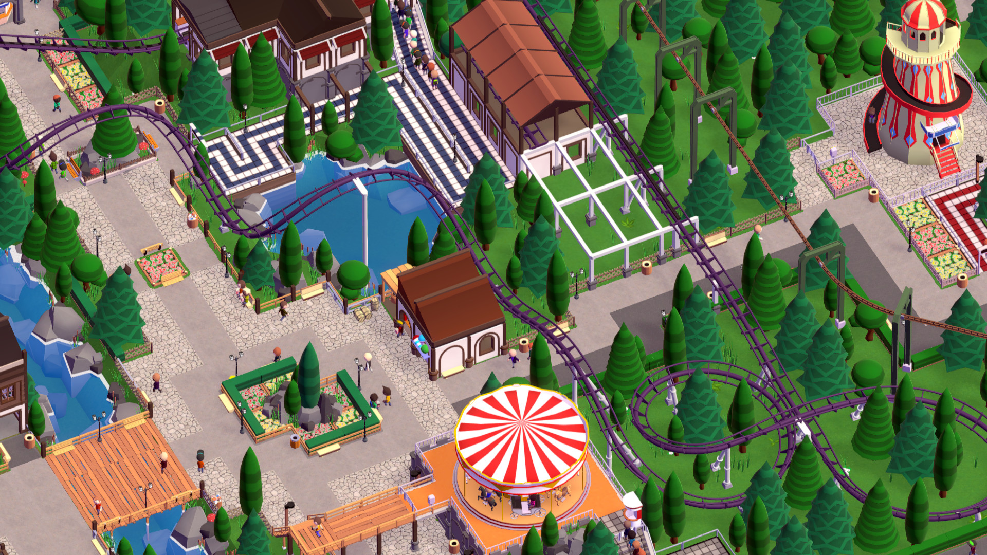 Скриншот из игры Parkitect - 56
