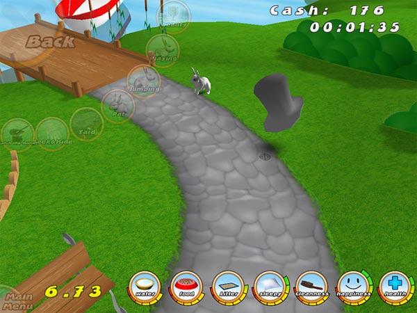 Скриншот из игры 101 Bunny Pets - 12