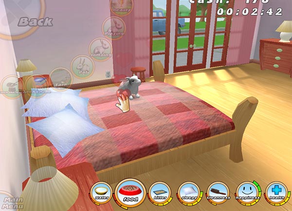Скриншот из игры 101 Bunny Pets - 10