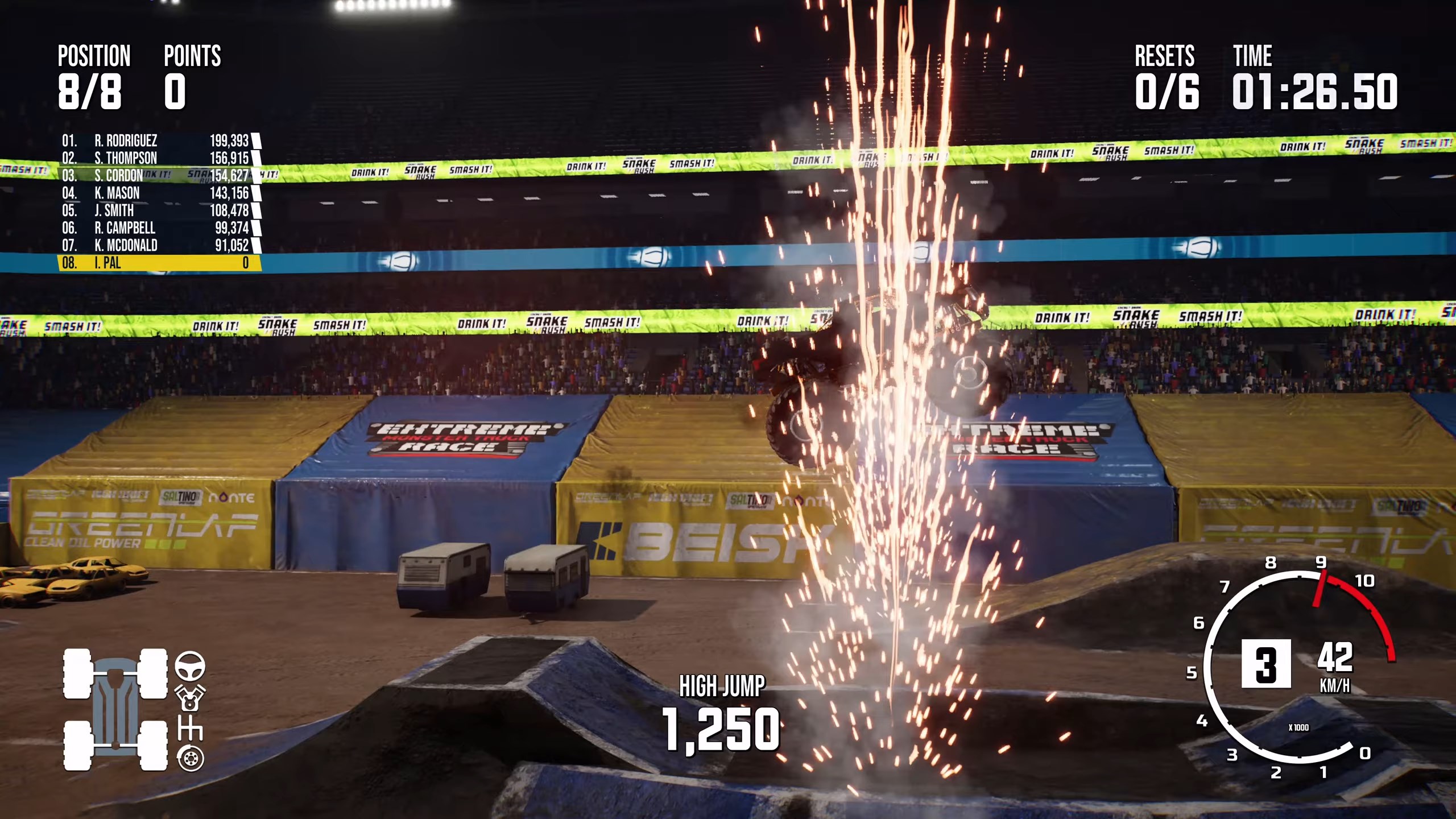 Скриншот из игры Monster Truck Championship - 2