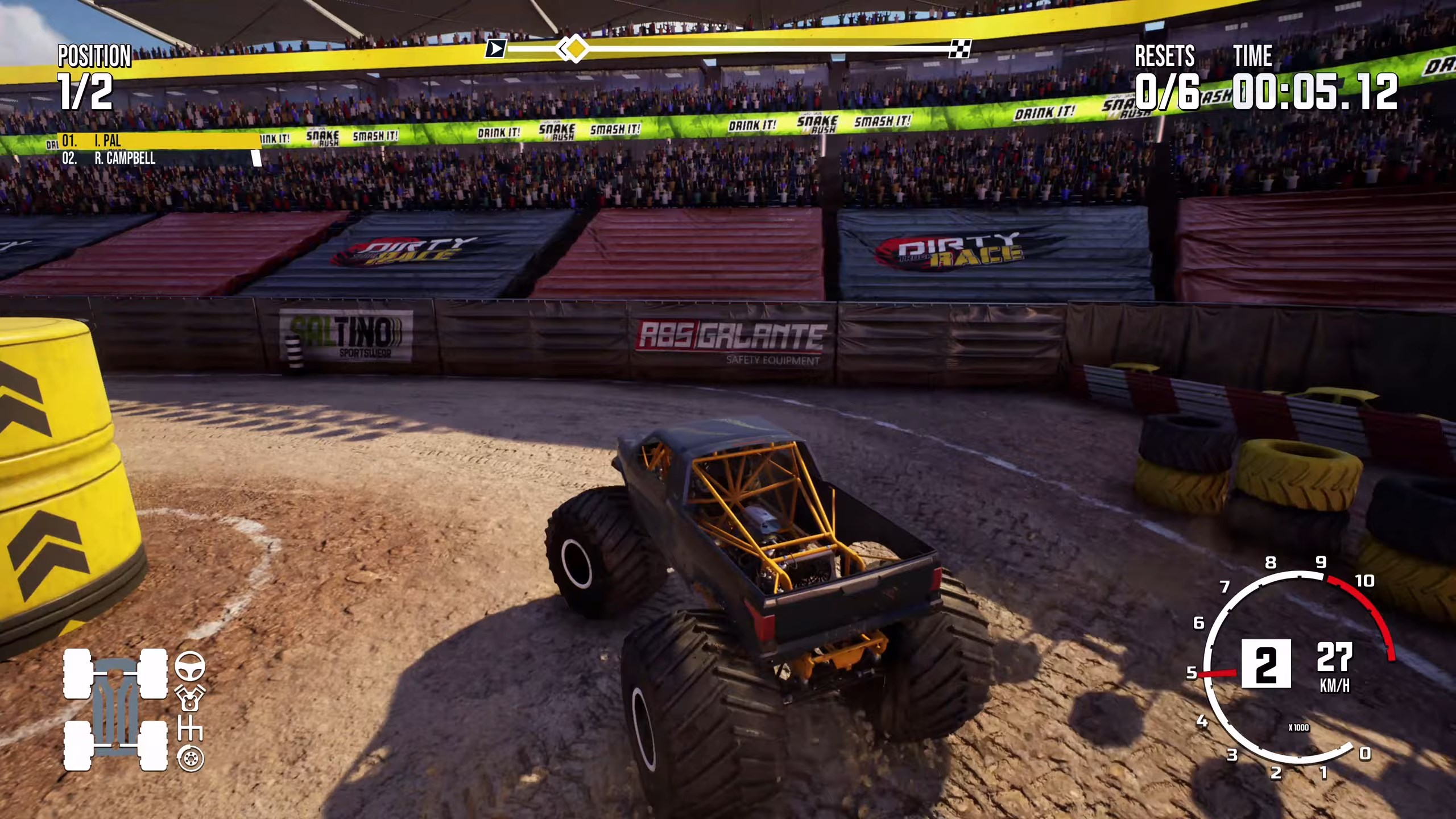 Скриншот из игры Monster Truck Championship - 14