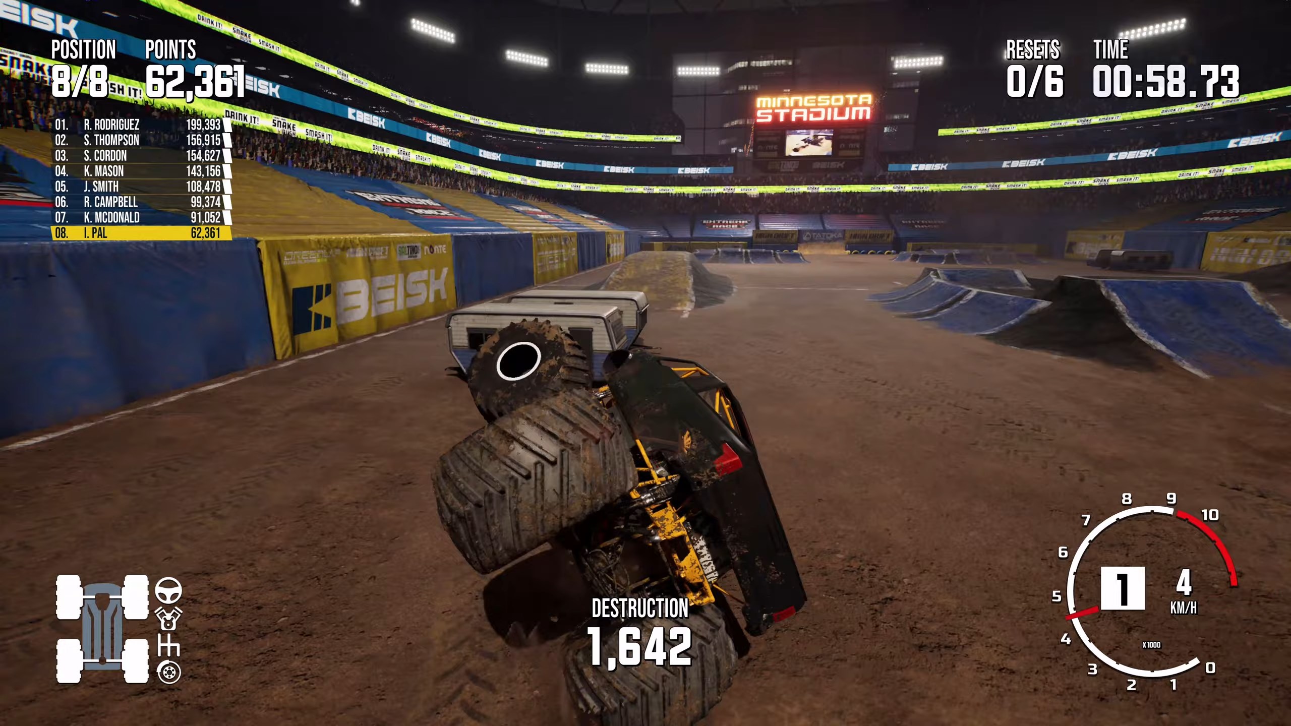 Скриншот из игры Monster Truck Championship - 15