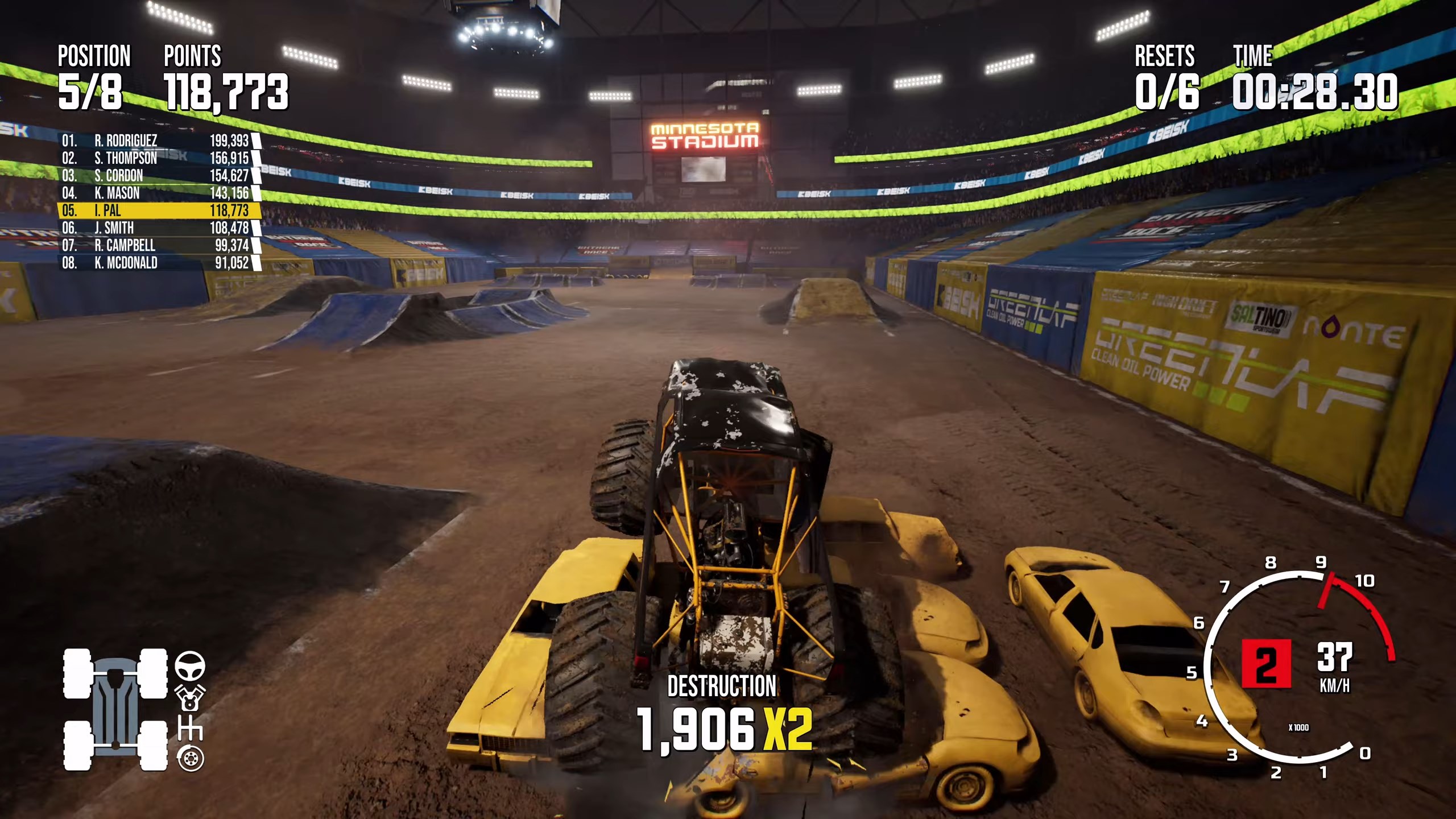 Скриншот из игры Monster Truck Championship - 17