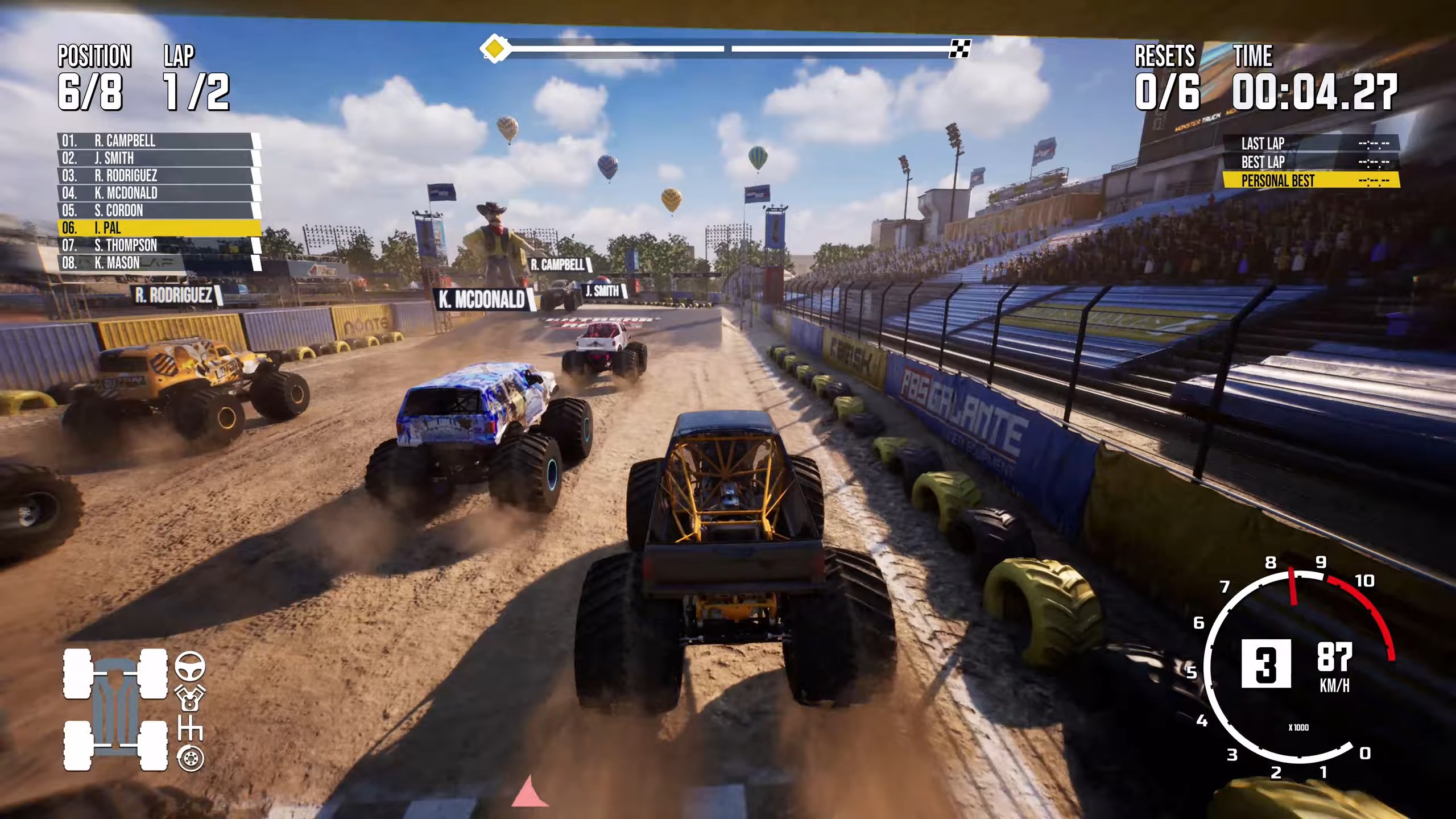 Скриншот из игры Monster Truck Championship - 19