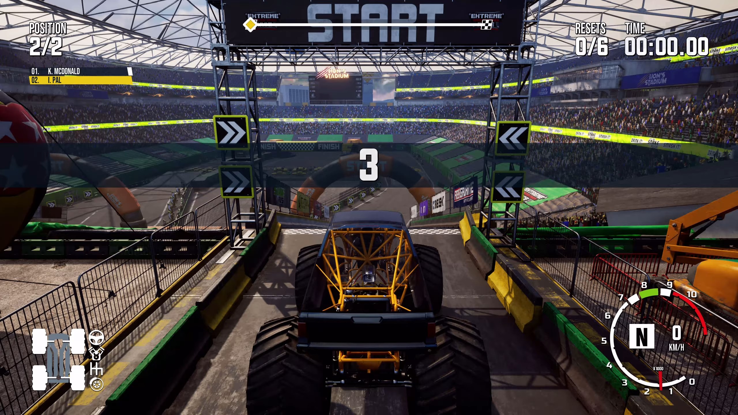 Скриншот из игры Monster Truck Championship - 23