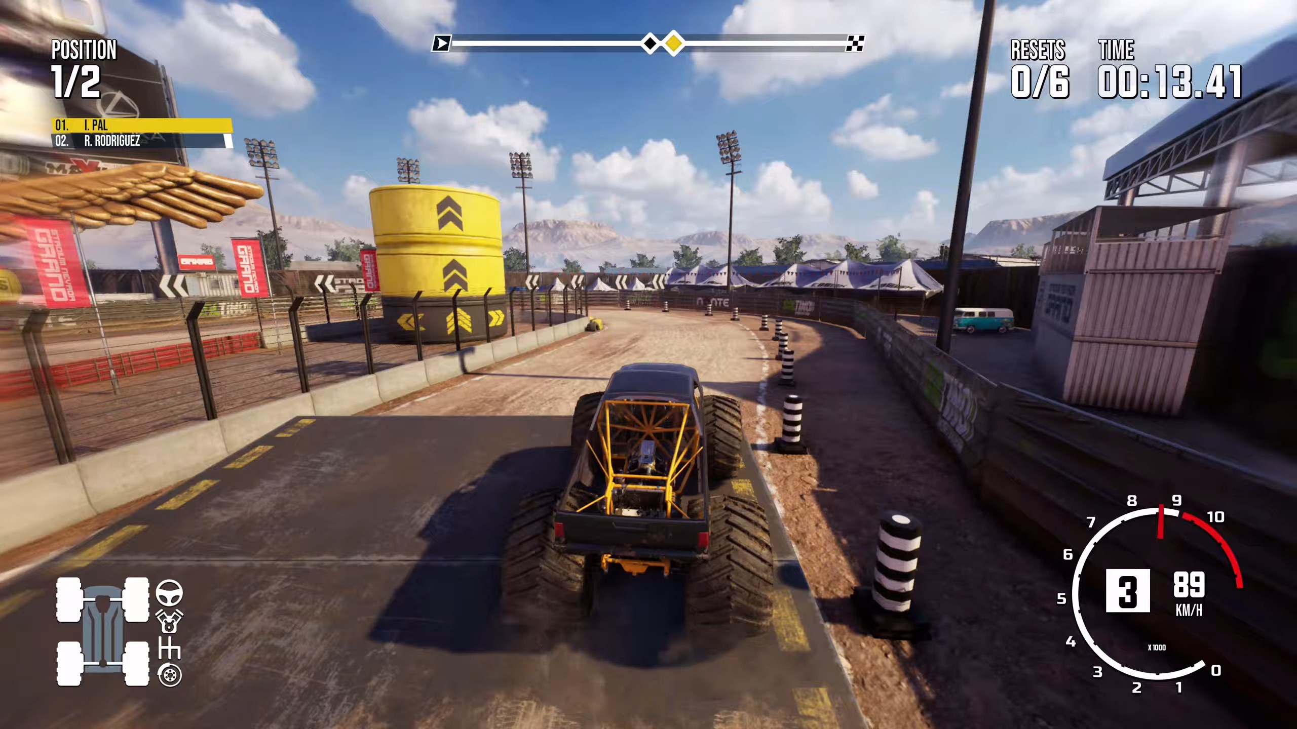 Скриншот из игры Monster Truck Championship - 8
