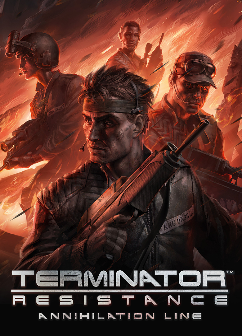 Обложка игры Terminator: Resistance - Annihilation Line