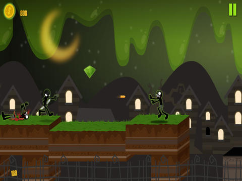 Скриншот из игры Stickman Zombie Killer, A - 3