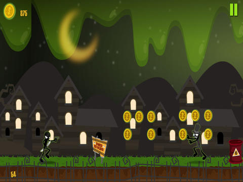 Скриншот из игры Stickman Zombie Killer, A - 4