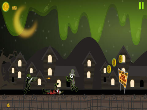 Скриншот из игры Stickman Zombie Killer, A - 5