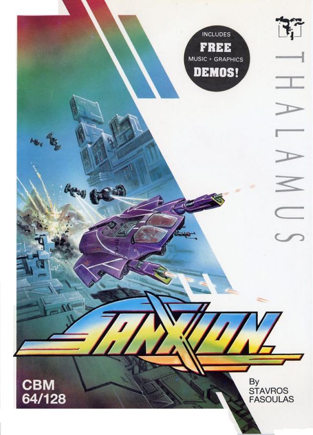 Обложка игры Sanxion