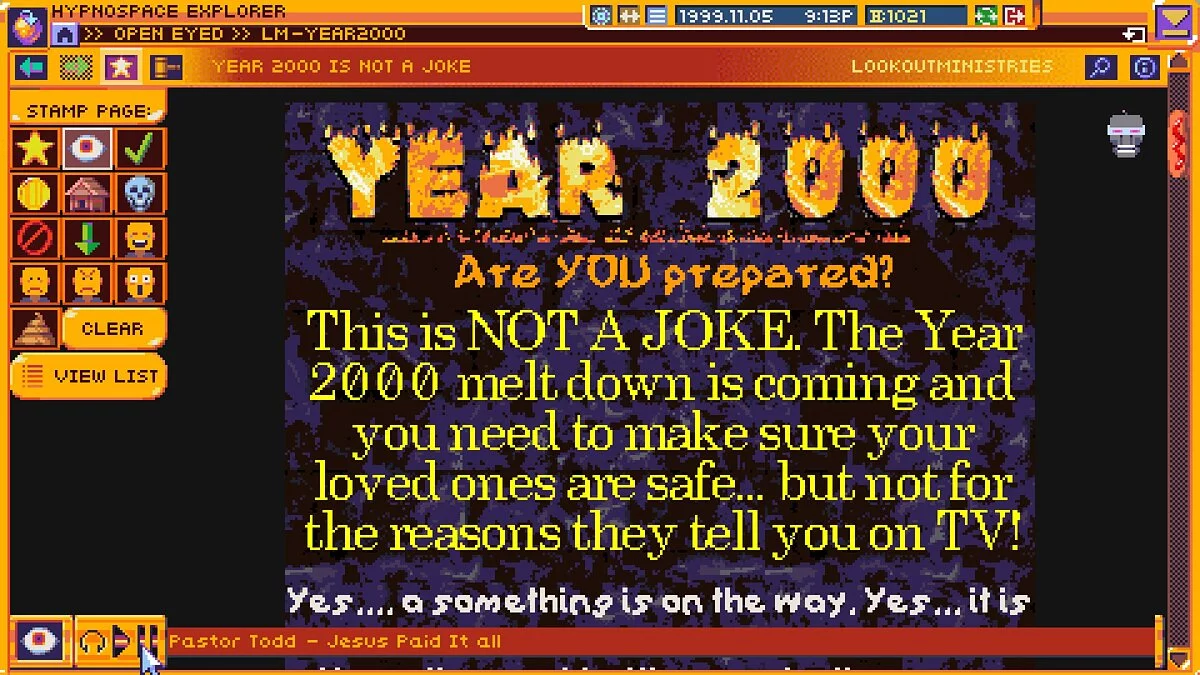 Скриншот из игры Hypnospace Outlaw - 28