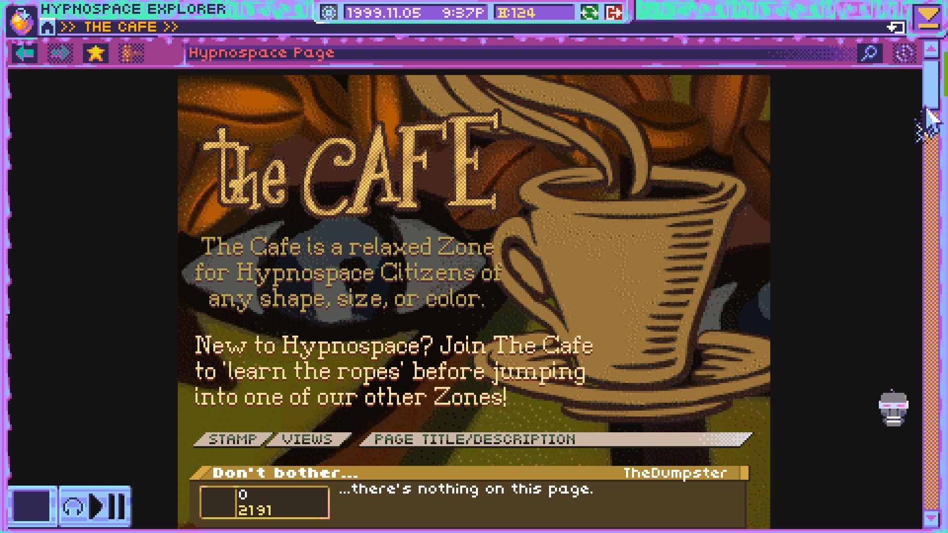 Скриншот из игры Hypnospace Outlaw - 29