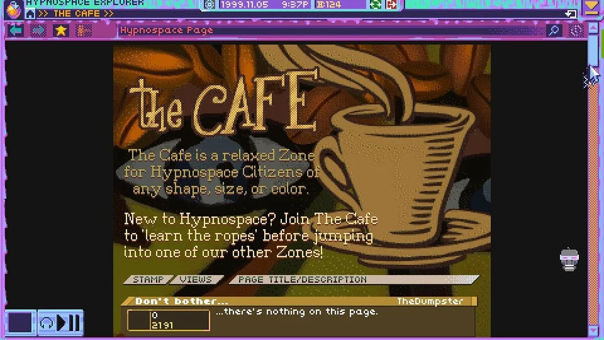 Скриншот из игры Hypnospace Outlaw - 21