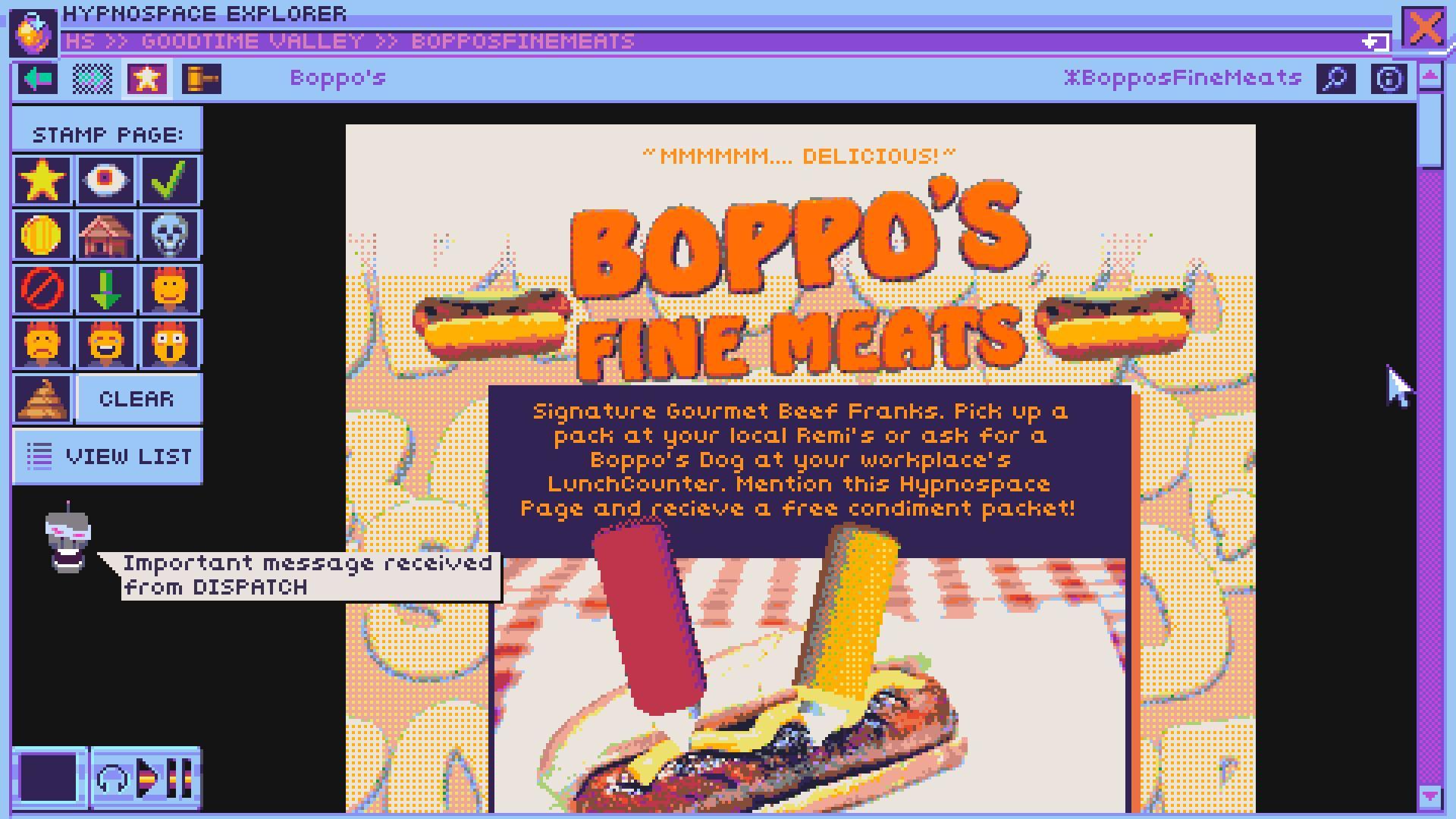 Скриншот из игры Hypnospace Outlaw - 32