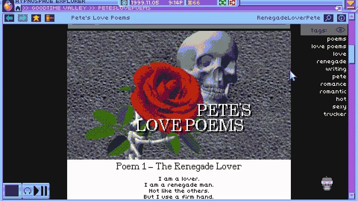 Скриншот из игры Hypnospace Outlaw - 20