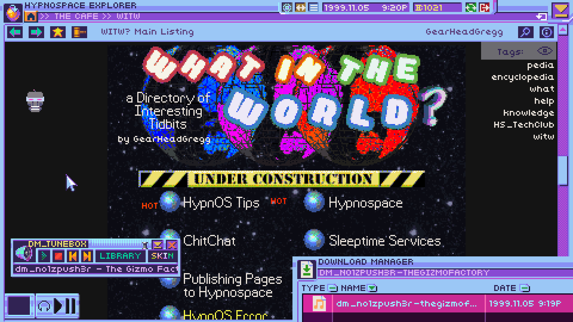 Скриншот из игры Hypnospace Outlaw - 15