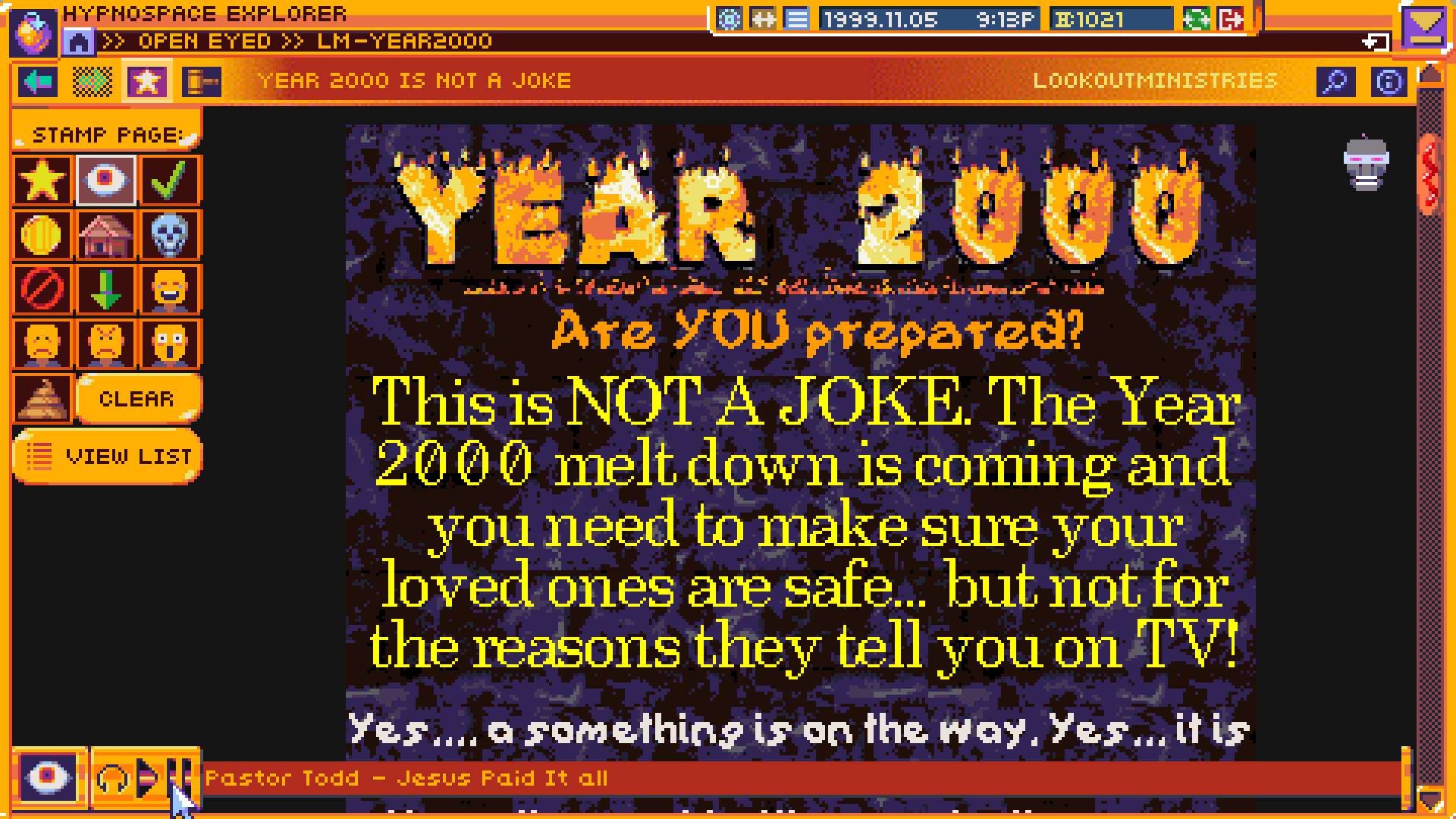 Скриншот из игры Hypnospace Outlaw - 8