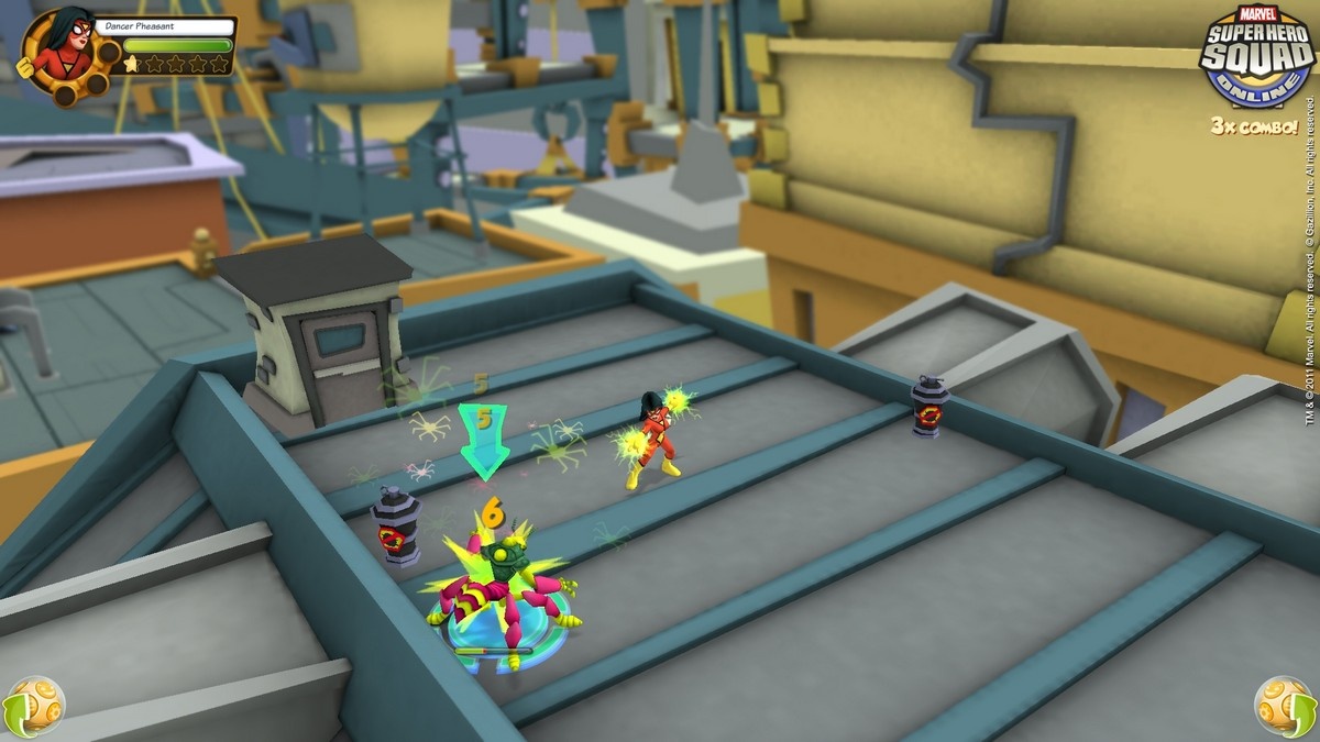 Скриншот из игры Marvel Super Hero Squad Online - 23