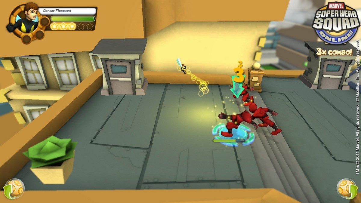 Скриншот из игры Marvel Super Hero Squad Online - 8