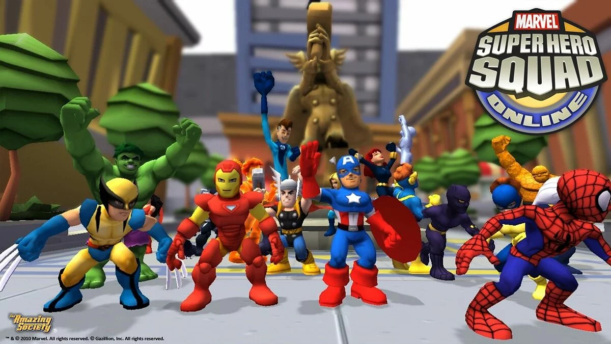 Скриншот из игры Marvel Super Hero Squad Online - 5