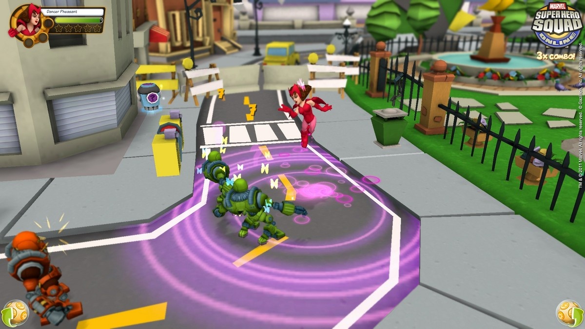 Скриншот из игры Marvel Super Hero Squad Online - 82